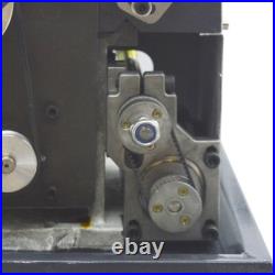 Mini Metal Lathe 1100W Brushless Motor 0.01-0.4mm Auto Feed for Precision Turnin