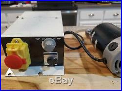 Mini Metal Lathe 3/4 hp Motor 550W & Control Board Reverse Magnetic speed Switch