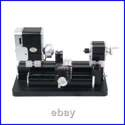 Mini Metal Lathe, 36W 20,000 RPM All-Metal Machine with 3-Jaw Chuck Mini Metal Lathe, 36W 20,000 RPM All-Metal Machine with 3-Jaw Chuck