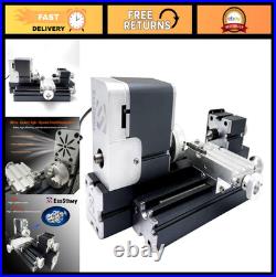 Mini Metal Lathe 36W 20000 RPM, Benchtop Tool for Woodworking & Metal Crafting Mini Metal Lathe 36W 20000 RPM, Benchtop Tool for Woodworking & Metal Crafting