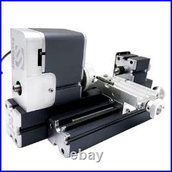 Mini Metal Lathe 36W 20000 RPM, Benchtop Tool for Woodworking & Metal Crafting