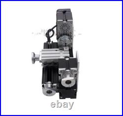 Mini Metal Lathe 36W Woodworking Aluminum DIY Tooling ModelMaking Student Hobby