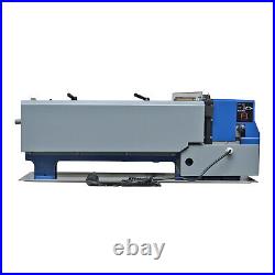 Mini Metal Lathe 400W Benchtop Metalworking Machine Variable Speed 50-2500RPM