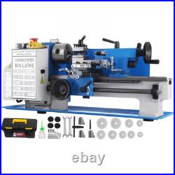 Mini Metal Lathe 7x12 Inch 2250 RPM 400W Variable Bench Top