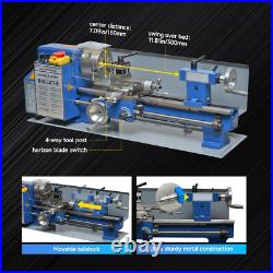 Mini Metal Lathe 7x14 Metalworking Woodworking 2500RPM Turning Milling 110V