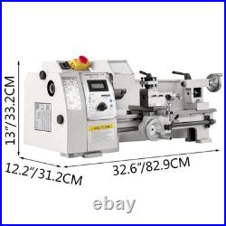 Mini Metal Lathe, 8x14, Mini Lathe Machine 2250 PRM Variable Speed Change