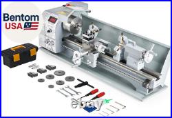 Mini Metal Lathe, 9 X 24 Benchtop Metal Lathe with 3 Jaw Chuck and 3000Rpm Max Mini Metal Lathe, 9 X 24 Benchtop Metal Lathe with 3 Jaw Chuck and 3000Rpm Max