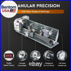 Mini Metal Lathe 9 X 30 Benchtop Metal Lathe with 3 Jaw Chuck and 3000Rpm Max