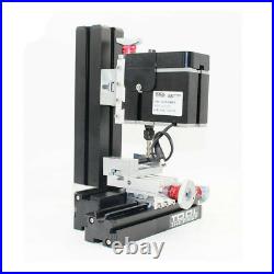 Mini Metal Lathe DIY Miniature Milling Machine Multipurpose Millier 60W 12000rpm