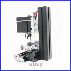 Mini Metal Lathe DIY Miniature Milling Machine Multipurpose Millier 60W 12000rpm