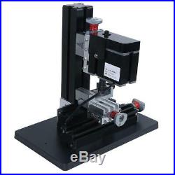 Mini Metal Lathe Drilling Milling Machine 60W Power Tools Woodworking System