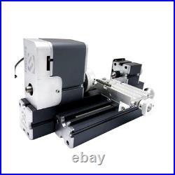 Mini Metal Lathe Machine, 36W 20000 RPM, Benchtop Lathe for Woodworking DIY, C