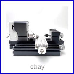 Mini Metal Lathe Machine, 36W 20000 RPM, Benchtop Lathe for Woodworking DIY, C