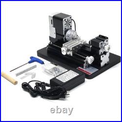 Mini Metal Lathe Machine 36W 20000 RPM High Precision All Metal Mini Lathe for