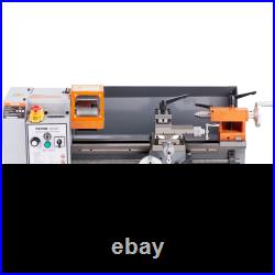 Mini Metal Lathe Machine 7x13.78 500W Variable Speed Benchtop with Tool Box