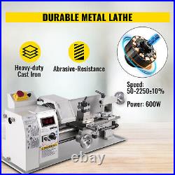 Mini Metal Lathe Machine 8x14 (210350 mm) 650W Variable Speed Metal Working