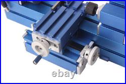 Mini Metal Lathe Machine CNC DIY Tool Benchtop Wood Lathe Woodworking For Hobby