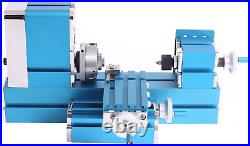 Mini Metal Lathe Machine DIY Tool Benchtop Wood Lathe Woodworking for Hobby Sien