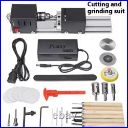 Mini Metal Lathe Machine Polishing and Cutting Turning Beads Machine Mini