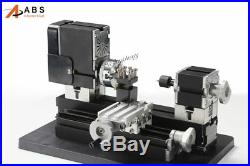 Mini Metal Lathe Machine with 12000r/min, 60W Motor and Larger Processing Radius