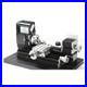 Mini Metal Lathe Metalworking Woodworking DIY Model Making 24W 20000rpm