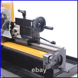 Mini Metal Lathe Milling Machine Motorized DIY Woodworking Metalwork Modelmaking