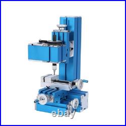 Mini Metal Lathe Miniature Milling Machine Miller Woodworking Metal Aluminum