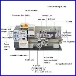 Mini Metal Lathe Precision Bench Lathe 550w / 220v / 50hz DIY Multifunctional