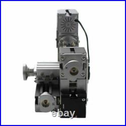 Mini Metal Lathe Soft Metalworking Woodworking DIY Model Making 60W 12000rpm