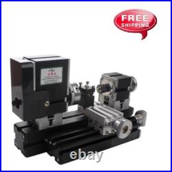 Mini Metal Lathe Soft Metalworking Woodworking DIY Model Making 60W 12000rpm NEW Mini Metal Lathe Soft Metalworking Woodworking DIY Model Making 60W 12000rpm NEW
