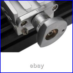 Mini Metal Lathe Soft Metalworking Woodworking DIY Model Making 60W 12000rpm NEW