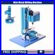 Mini Metal Milling Machine Motorized Metalworking DIY Tool Benchtop for Hobby