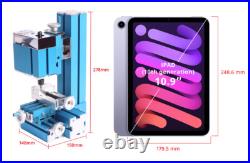 Mini Metal Milling Machine Motorized Metalworking DIY Tool Benchtop for Hobby