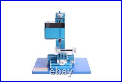 Mini Metal Milling Machine Motorized Metalworking DIY Tool Benchtop for Hobby