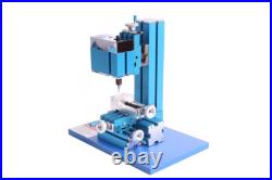 Mini Metal Milling Machine Motorized Metalworking DIY Tool Benchtop for Hobby