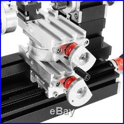 Mini Metal Rotating Lathe 60W 12000r/min DIY Motor High Power 12V DC5A TZ20002MR
