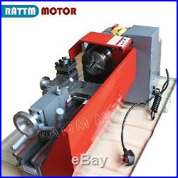 Mini Metal Turning Thread Lathe Machine Wood Drilling Woodworking WM180V 600W