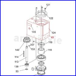 Mini Mill Spindle Housing for SIEG X2/X2L/Craftex CX612/G8689/Little Milling 9