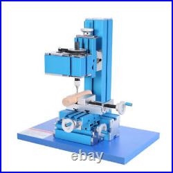 Mini Milling Machine DIY Metal Power Tool Soft Woodworking 12VDC 12/24W