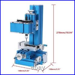 Mini Milling Machine DIY Woodworking Metal Aluminum Processing Tool