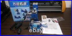 Mini Milling Machine Manual Control Woodworking Soft Metal Processing Tool Hobby