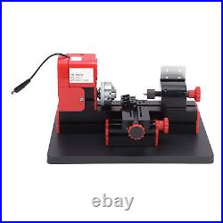 Mini Motorized Lathe Machine For Soft Metal Wood Processing 24W 100-240V