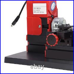 Mini Motorized Lathe Machine For Soft Metal Wood Processing 24W 100-240V