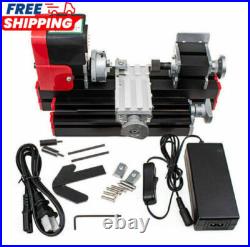 Mini Multifunction Miniature Metal Motorized Lathe Machine DIY Tool 20000rev/min