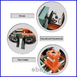 Mini Multifunctional Wood Lathe (220V, 350W, 1-40mm Chuck, 1200-3000rpm)