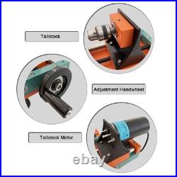 Mini Multifunctional Wood Lathe (220V, 350W, 1-40mm Chuck, 1200-3000rpm)
