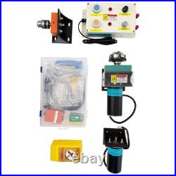 Mini Multifunctional Wood Lathe (220V, 350W, 1-40mm Chuck, 1200-3000rpm)