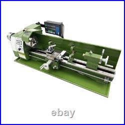 Mini Precision Metal Lathe 110V 1.1KW 8x29.5 50-2500rpm Double Chuck BenchLathe