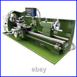 Mini Precision Metal Lathe 110V 1.1KW 8x29.5 50-2500rpm Double Chuck BenchLathe