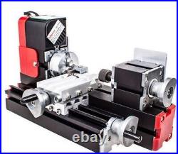 Mini Rotating Lathe Metal Multifunction Machine DIY Motor Tool 20W 20000rev/min